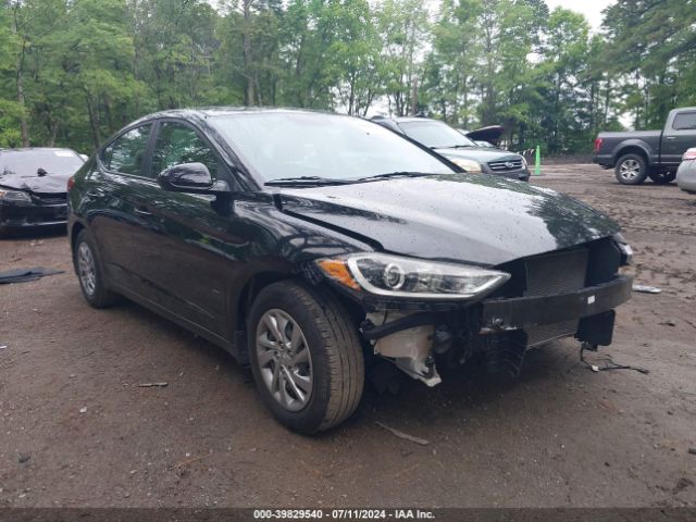 hyundai elantra 2018 kmhd74lf3ju510322