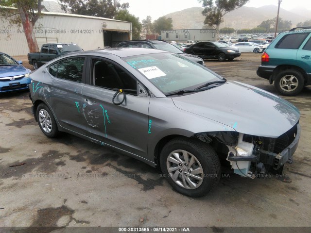 hyundai elantra 2018 kmhd74lf3ju559729