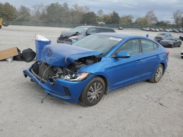 hyundai elantra se 2018 kmhd74lf3ju685704