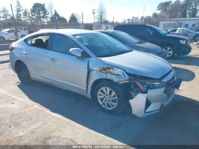 hyundai elantra 2019 kmhd74lf3ku763125