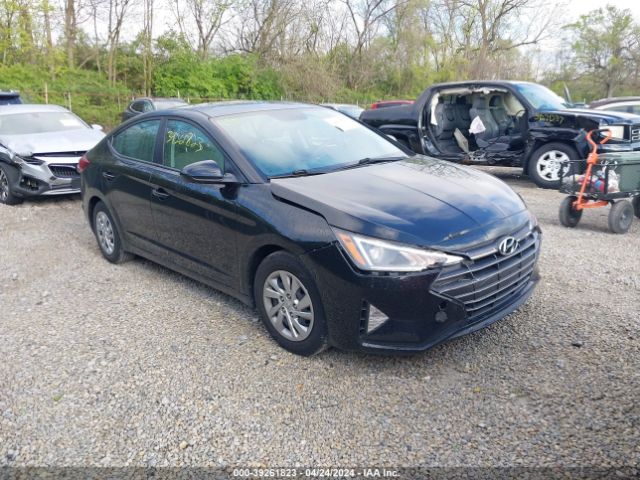 hyundai elantra 2019 kmhd74lf3ku791426