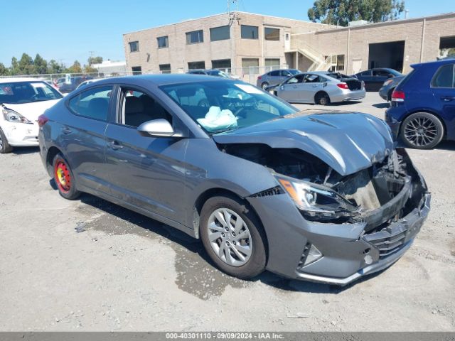 hyundai elantra 2019 kmhd74lf3ku815014