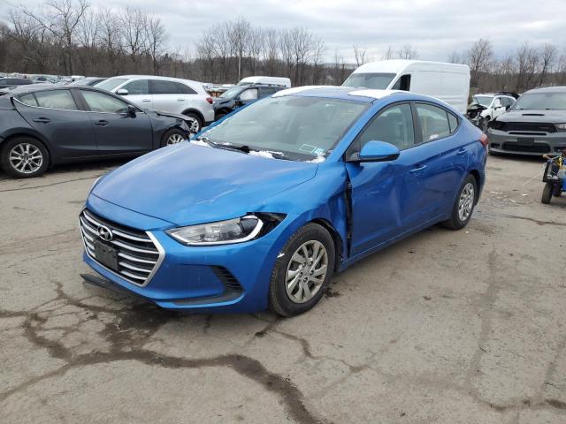 hyundai elantra se 2017 kmhd74lf4hu078432