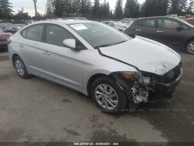 hyundai elantra 2017 kmhd74lf4hu084120