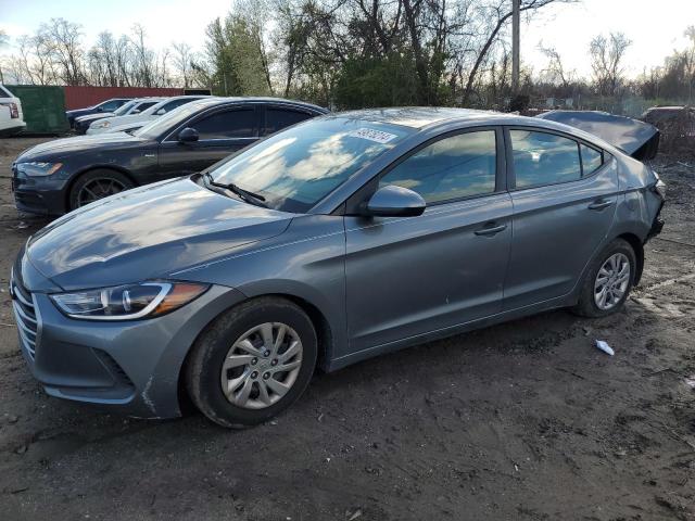 hyundai elantra 2017 kmhd74lf4hu098924