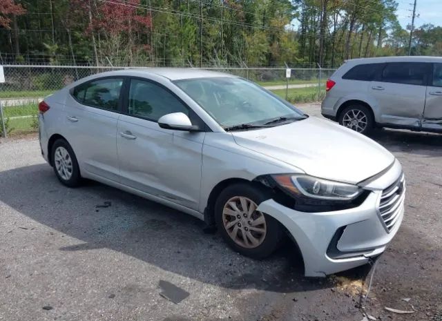 hyundai elantra 2017 kmhd74lf4hu115916