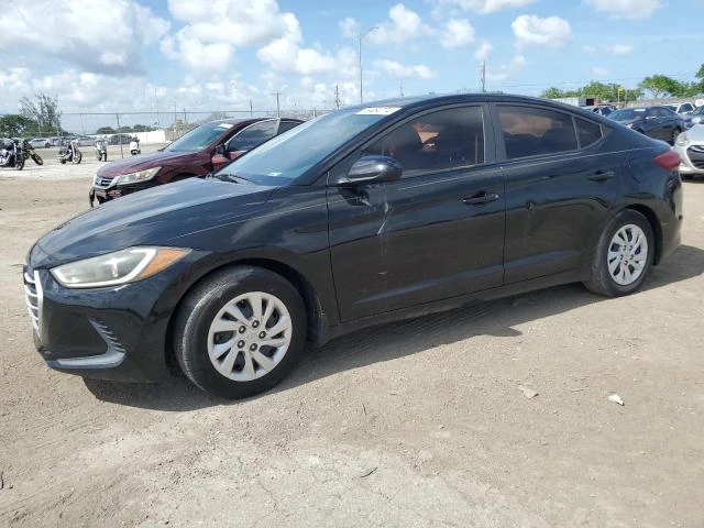 hyundai elantra se 2017 kmhd74lf4hu311502