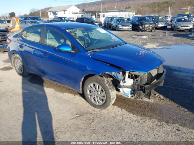 hyundai elantra 2017 kmhd74lf4hu330826