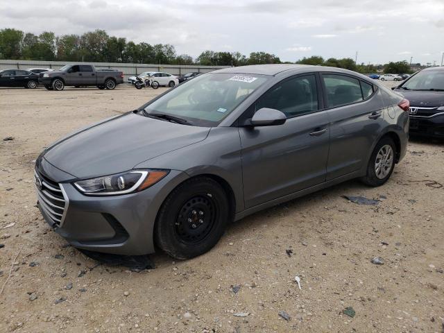 hyundai elantra 2017 kmhd74lf4hu381436