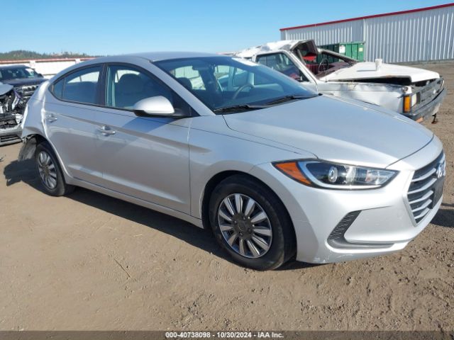 hyundai elantra 2017 kmhd74lf4hu393389