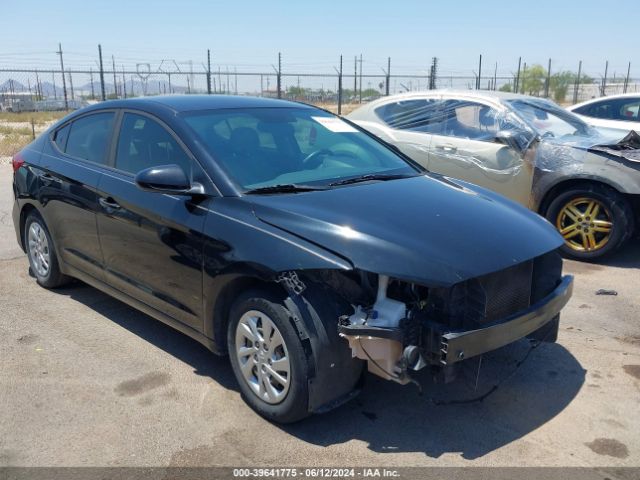 hyundai elantra 2017 kmhd74lf4hu396745