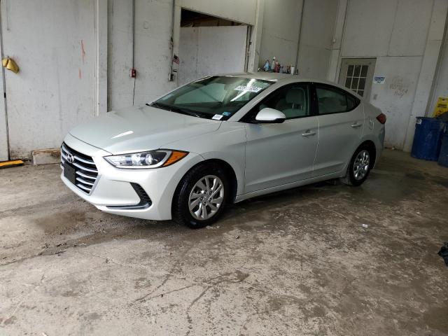 hyundai elantra 2017 kmhd74lf4hu399886