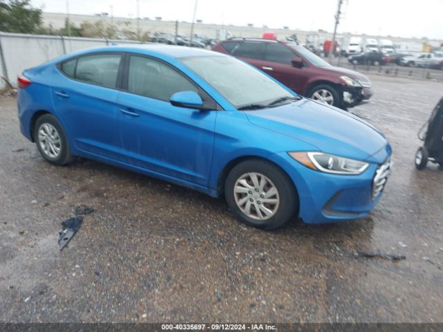 hyundai elantra 2017 kmhd74lf4hu421899