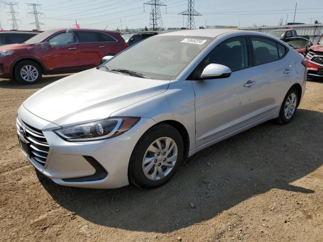 hyundai elantra se 2018 kmhd74lf4ju523533