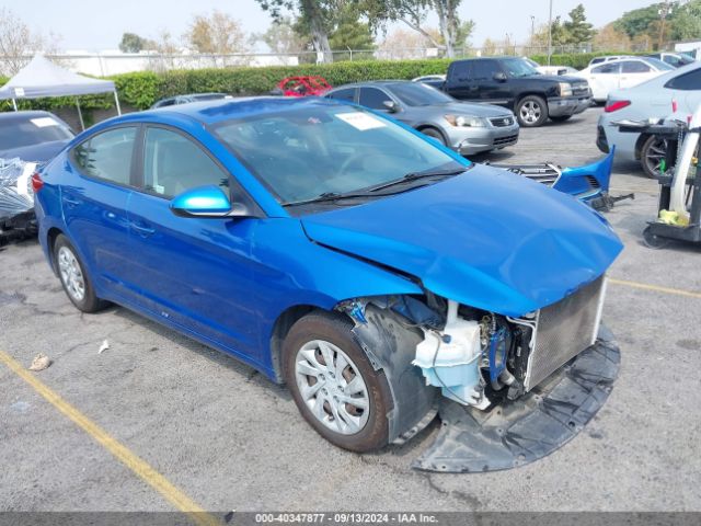 hyundai elantra 2018 kmhd74lf4ju607559