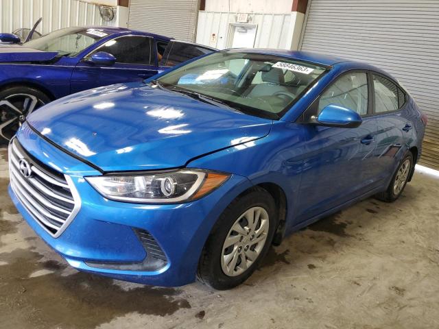 hyundai elantra se 2018 kmhd74lf4ju610672