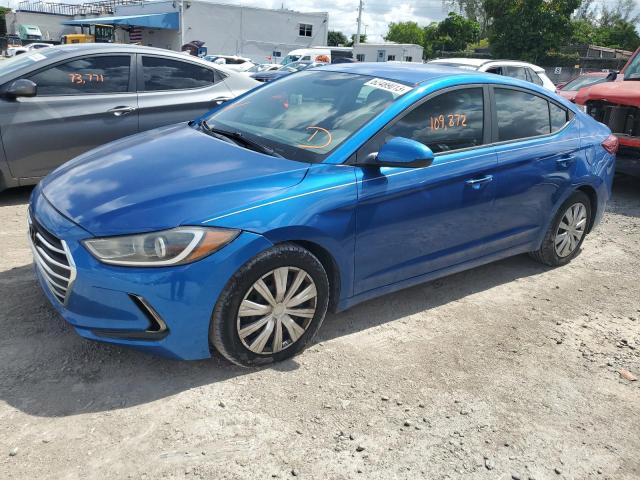 hyundai elantra se 2018 kmhd74lf4ju634860