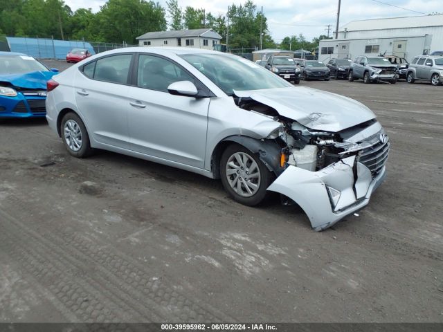 hyundai elantra 2019 kmhd74lf4ku833036