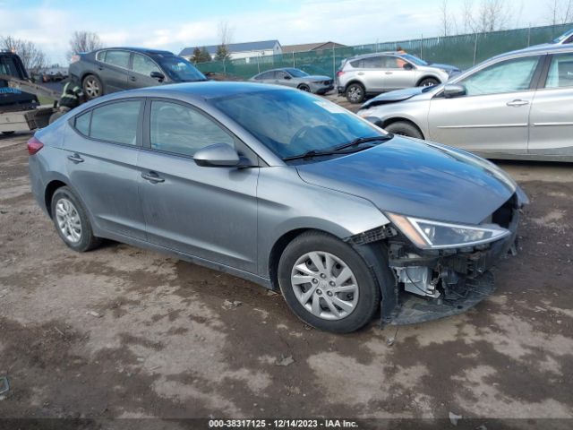 hyundai elantra 2019 kmhd74lf4ku833747