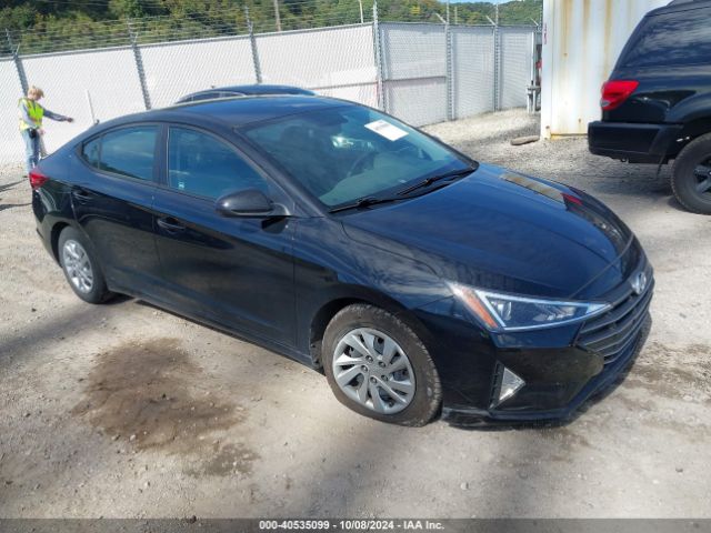 hyundai elantra 2019 kmhd74lf4ku855649