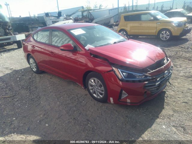 hyundai elantra 2019 kmhd74lf4ku862049