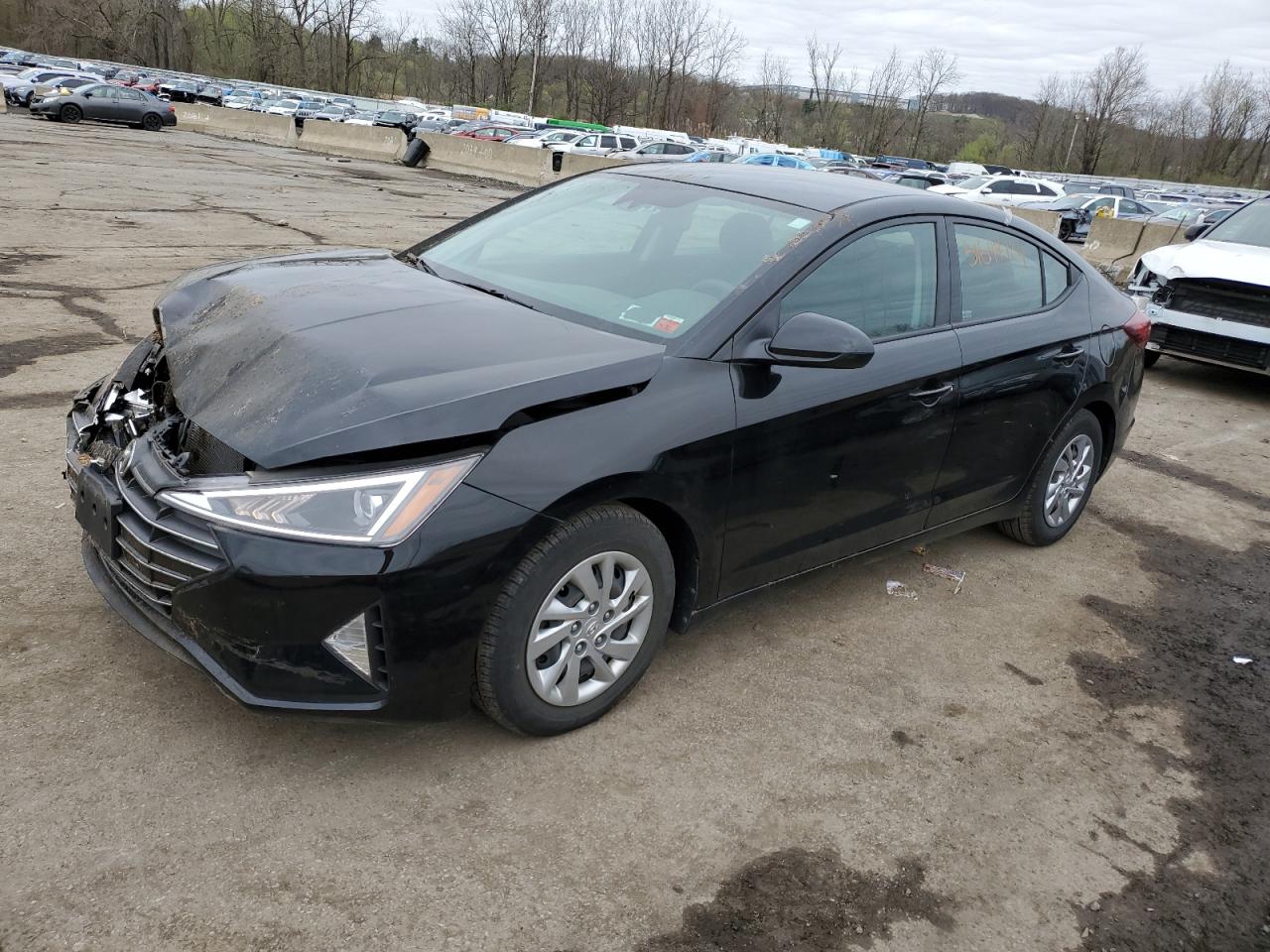 hyundai elantra 2020 kmhd74lf4lu985562