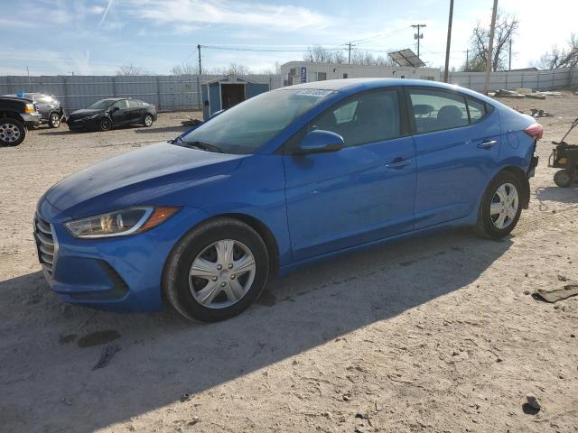 hyundai elantra 2017 kmhd74lf5hu070453