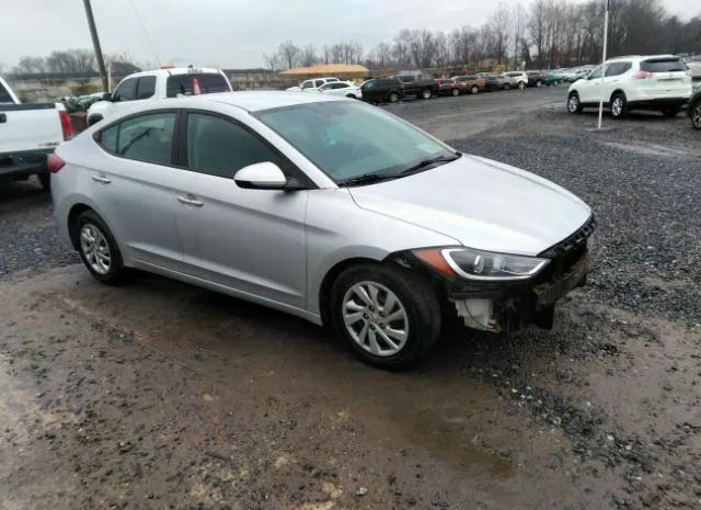 hyundai elantra 2017 kmhd74lf5hu070971