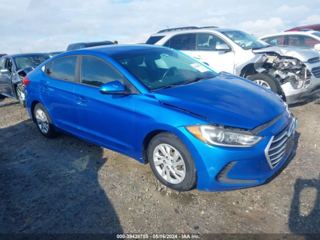 hyundai elantra 2017 kmhd74lf5hu071828