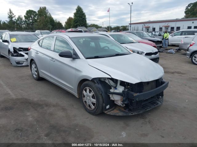 hyundai elantra 2017 kmhd74lf5hu081257