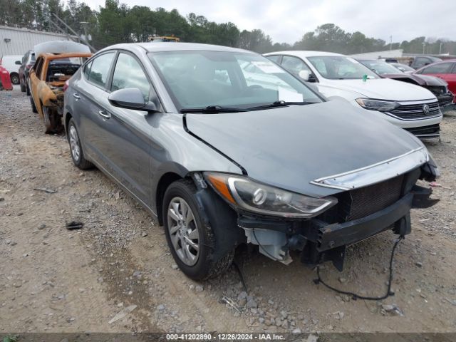 hyundai elantra 2017 kmhd74lf5hu083316