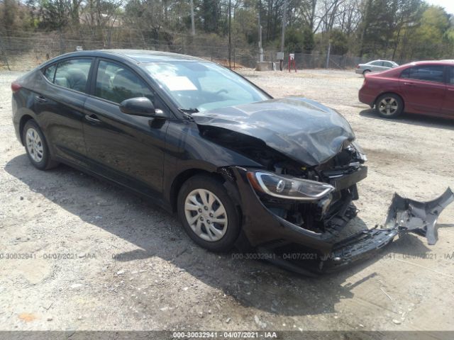 hyundai elantra 2017 kmhd74lf5hu090251