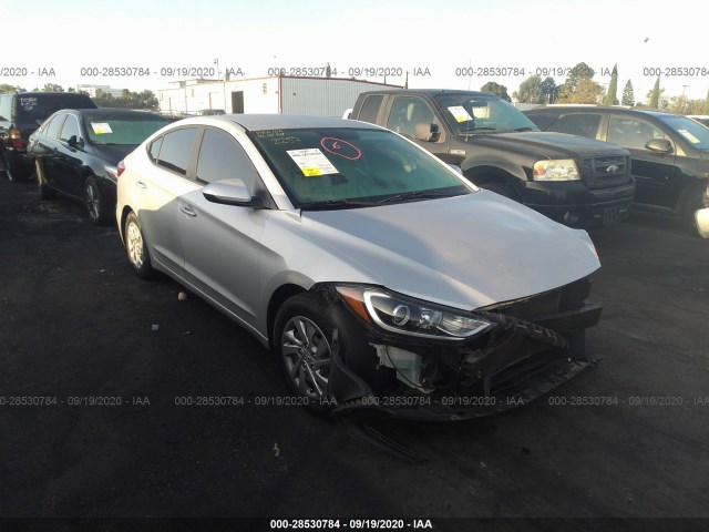 hyundai elantra 2017 kmhd74lf5hu092257