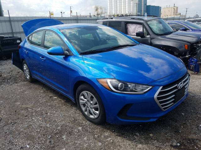 hyundai elantra se 2017 kmhd74lf5hu095630