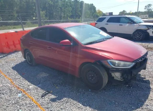 hyundai elantra 2017 kmhd74lf5hu096843