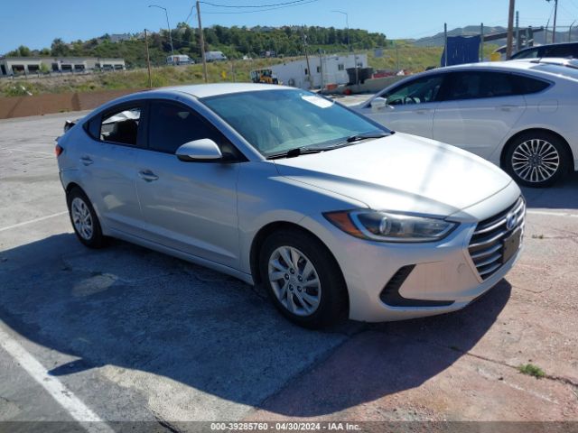 hyundai elantra 2017 kmhd74lf5hu116816