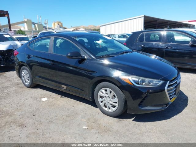 hyundai elantra 2017 kmhd74lf5hu118307