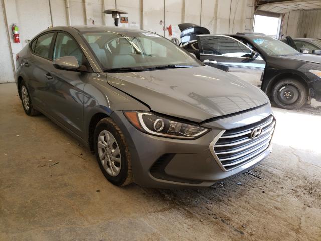 hyundai elantra se 2017 kmhd74lf5hu118405