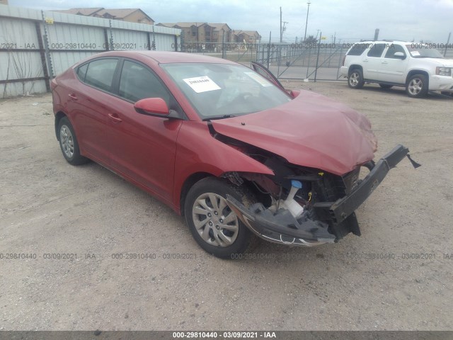 hyundai elantra 2017 kmhd74lf5hu124608