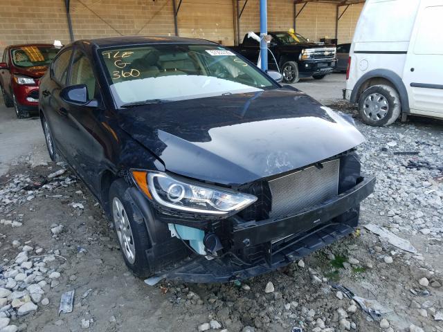 hyundai elantra se 2017 kmhd74lf5hu125192