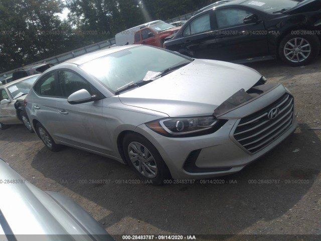 hyundai elantra 2017 kmhd74lf5hu224059