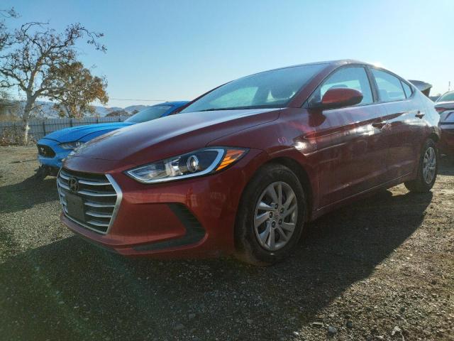 hyundai elantra se 2017 kmhd74lf5hu315512