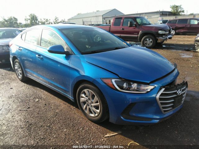 hyundai elantra 2017 kmhd74lf5hu365052