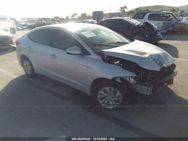 hyundai elantra 2017 kmhd74lf5hu367349