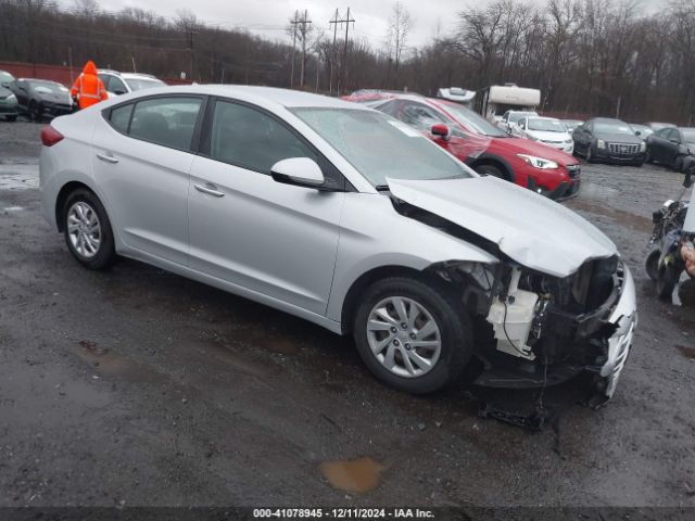 hyundai elantra 2017 kmhd74lf5hu372146