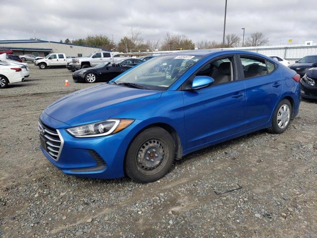 hyundai elantra se 2017 kmhd74lf5hu394454