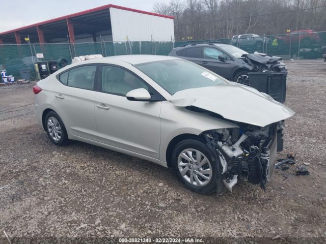 hyundai elantra 2017 kmhd74lf5hu394602