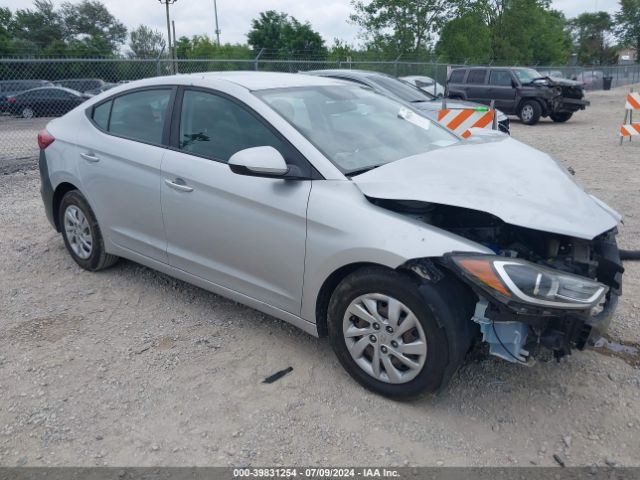 hyundai elantra 2017 kmhd74lf5hu401984