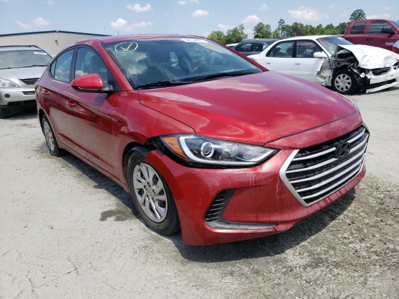 hyundai elantra se 2017 kmhd74lf5hu421622