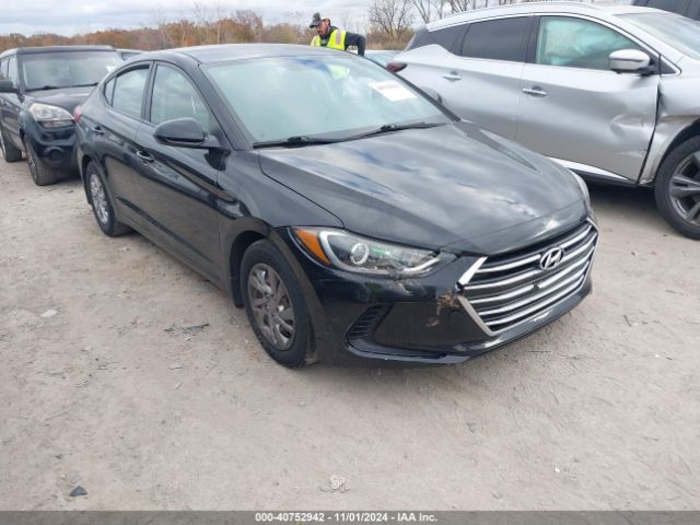 hyundai elantra 2017 kmhd74lf5hu422236